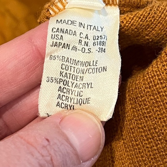 💛 LAURÈL – Bi-Material Mustard Top (Size 38) - Picture 8 of 13